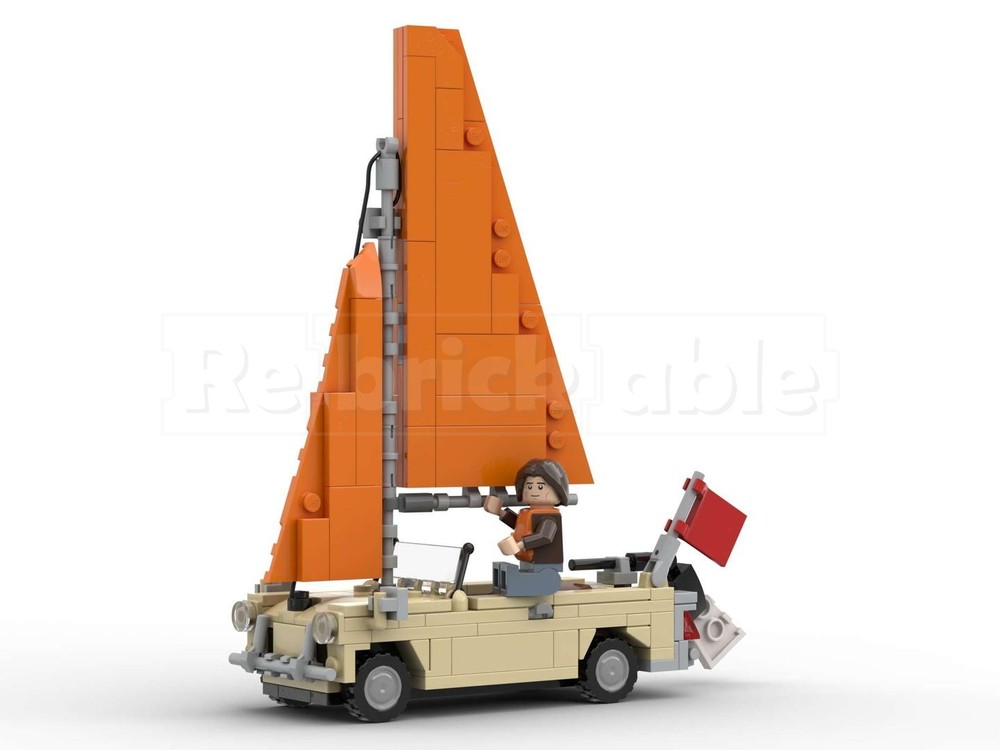Lego Top Gear - Triumph Herald Sailboat