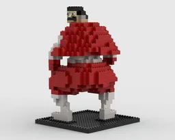 Omni man Brick build “thicc” Omni-cheeks