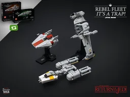 Rebel Fleet - It's a trap! from 75404 and 75405