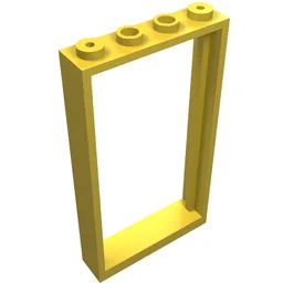 Door Frame 1 x 4 x 6 Type 1 / Yellow