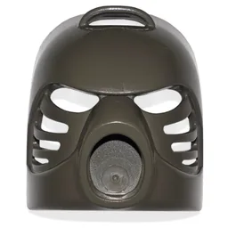 Large Figure Mask Hau [Plain] / Dark Gray