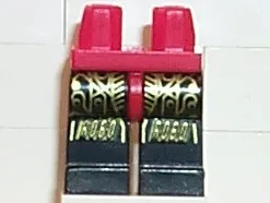 Hips and Black Legs with 'ROBO ROBO' and Space RoboForce Gold Circuitry Pattern