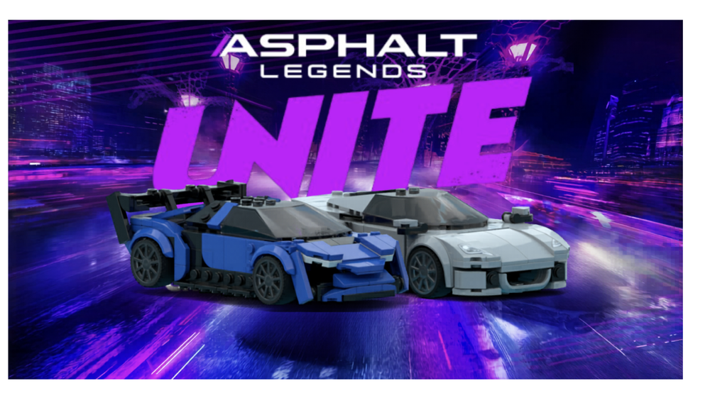 Lego Asphalt Legends Unite 2in1: ATS Automobili GT & Techrules AT96 Track Version
