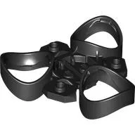 Plate Special, 3 Sphere Holders / Black