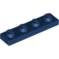 Plate 1 x 4 / Dark Blue