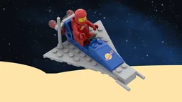 Classic Space Reimagined: Space Scooter 885