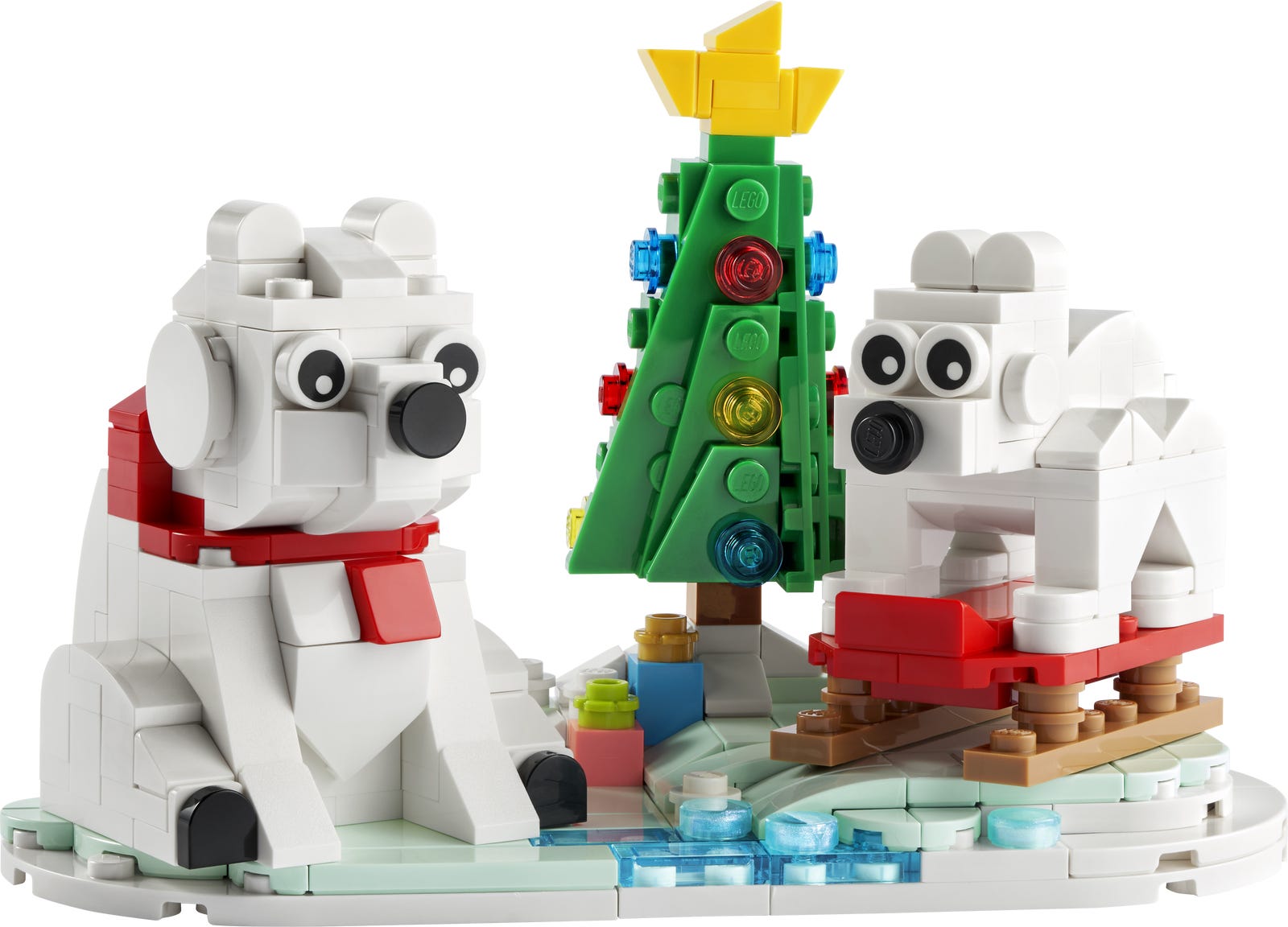 Lego Wintertime Polar Bears