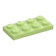 Plate 2 x 4 / Yellowish Green