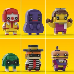 McDonald's Brickheadz Bundle