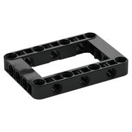 Lego Technic Beam Frame 5 x 7 with 3 x 5 Opening Thick / Black