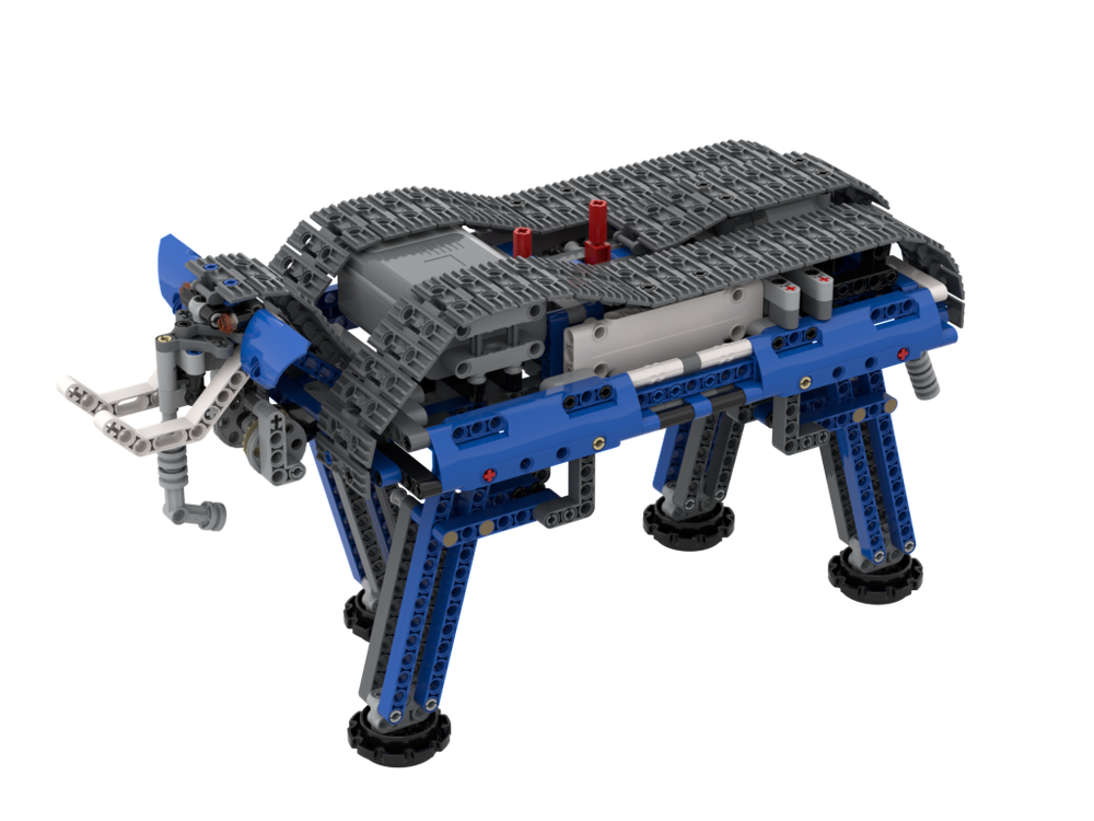 Lego 2-Speed Walker (Mammoth) made from 42042 Crane