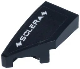Wedge 2 x 1 x 2/3 Left with White 'SOLERA' Logo Pattern (Sticker) - Set 77244