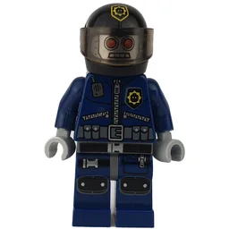 Robot Police with Helmet