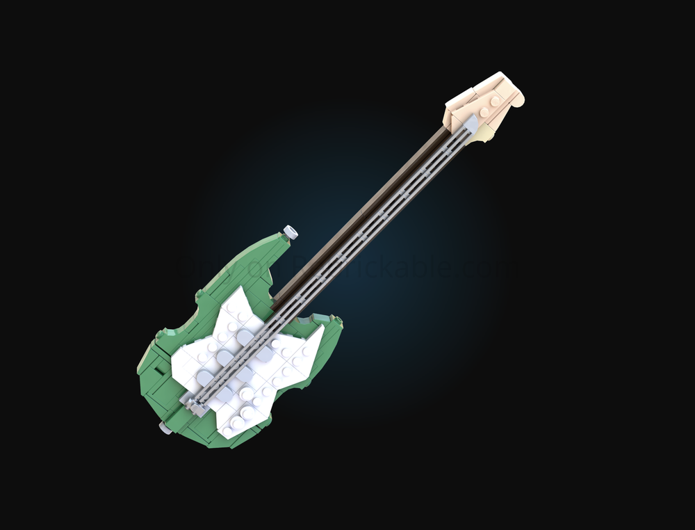 Lego Guitar - green edition