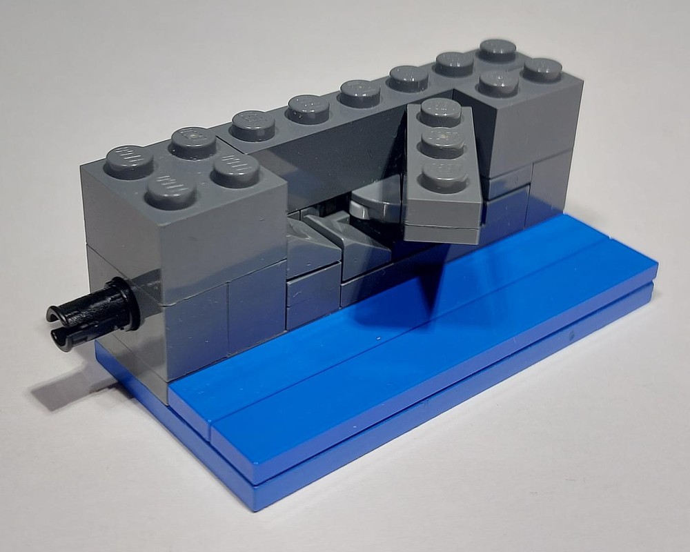 Lego Canal Module with Swing Bridge