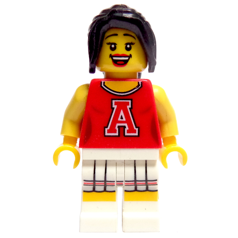 Lego Red Cheerleader