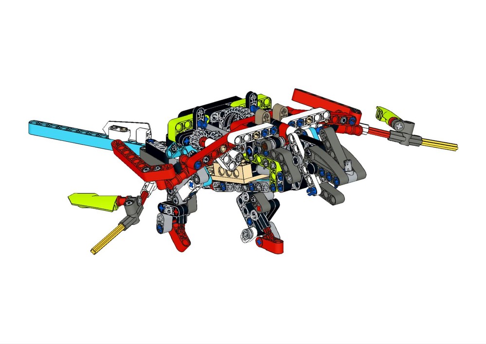 Lego Bipedal Dragon