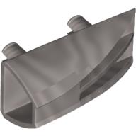 Lego Fairing 1 x 4 Side Flaring Intake with Two Pins / Pearl Light Gray