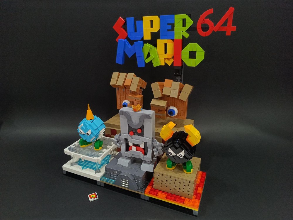 Lego Bosses of Super Mario 64