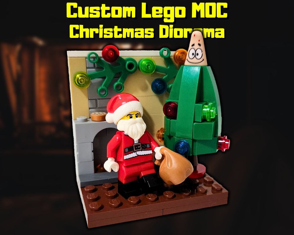 Lego Christmas Diorama