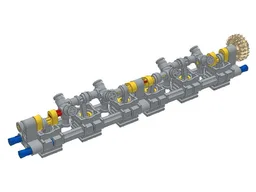 engine inline six fullsize