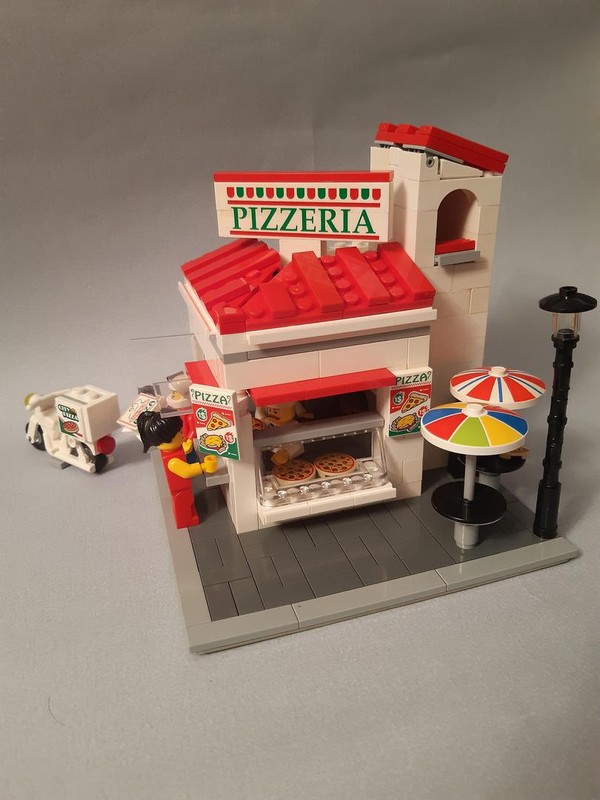 Lego Pizzeria - 'Pizza To Go'-Remake