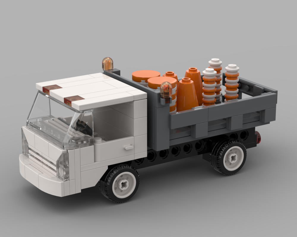 Lego Isuzu Cone Truck