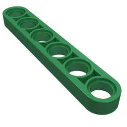 Technic Beam 1 x 6 Thin / Green