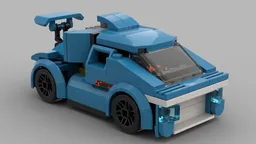 Race Truck - Lego 60285 alternate 3