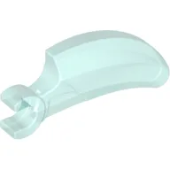 Creature Body Part, Barb Large (Claw, Talon) with Clip / Trans-Light Blue