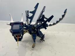 Dark blue dragon