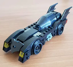 City-scaled Batmobile