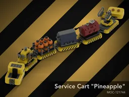 Service Cart "Pineapple"