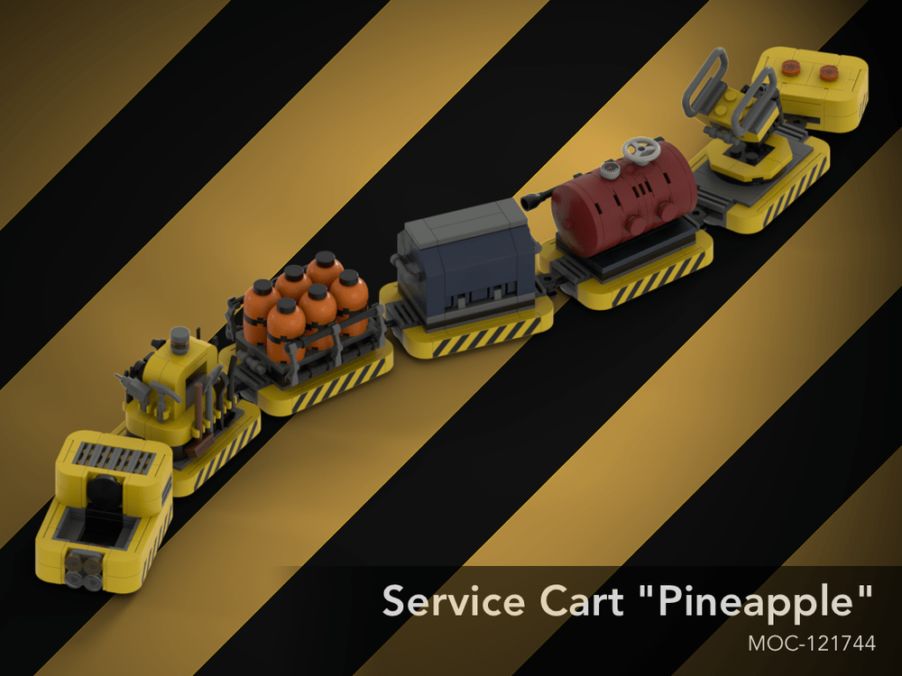 Lego Service Cart "Pineapple"