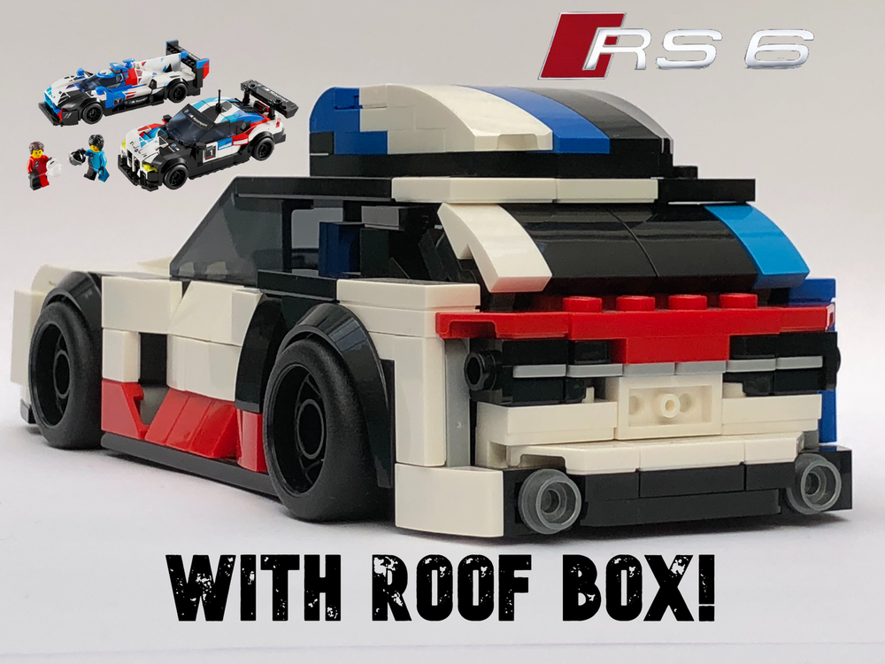 Lego 76922 Audi RS6 Widebody [Roof Box inlcuded!]