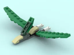 31058: Pteranodon longiceps (minifig scale)