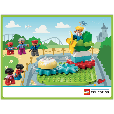 Lego Activity Card, Set 45024-1, Card 3 / [No Color/Any Color]