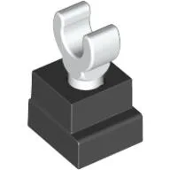Leg Skeleton with Black Square Foot / White