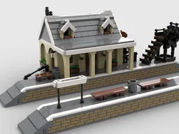 2 Platform Train Station