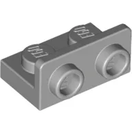 Bracket 1 x 2 - 1 x 2 Inverted / Light Bluish Gray