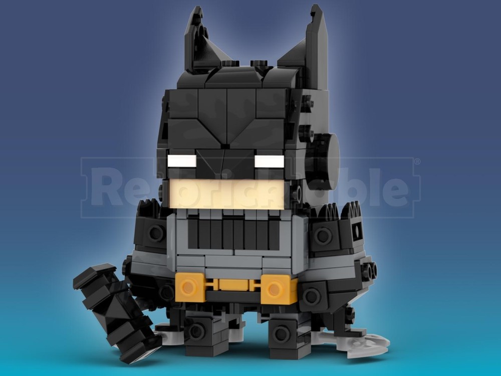 Lego Absolute Bat Man Brickheadz LEGO MOC - DC Absolute Bat Man