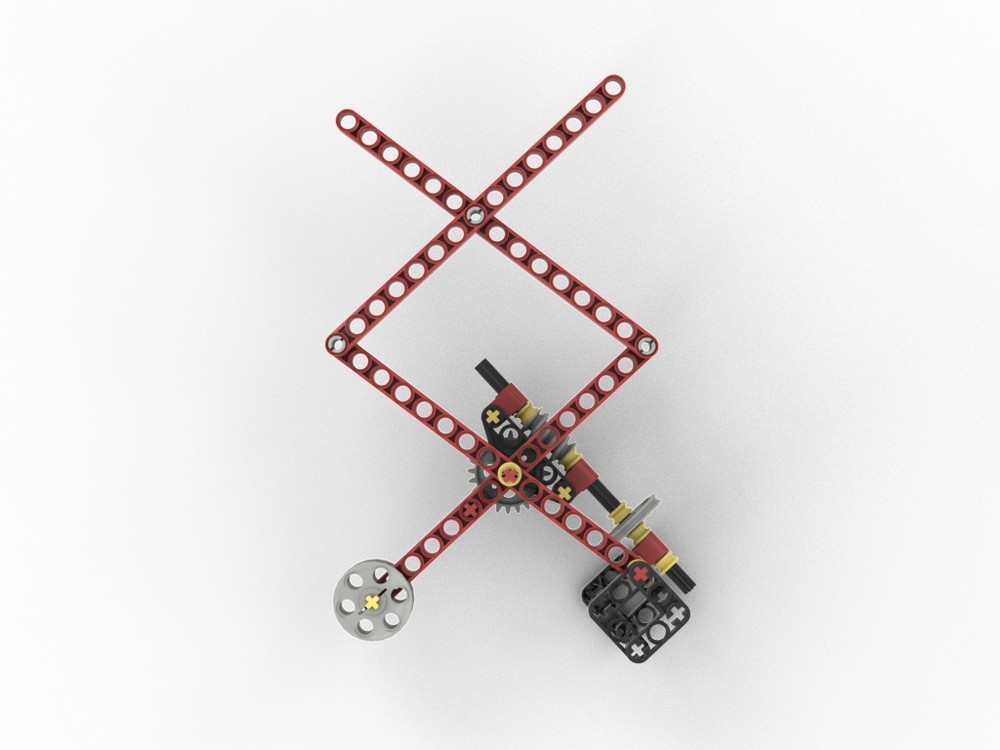 Lego Worm gear design - Elevator
