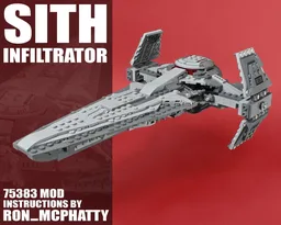 Sith Infiltrator set 75383 MOD