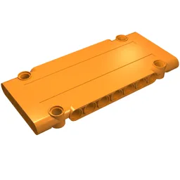 Technic Panel 5 x 11 x 1 / Orange