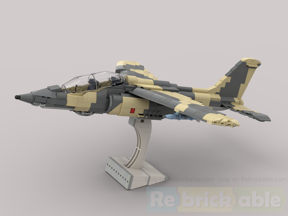 Lego Alpha jet Royal Moroccan Air Force