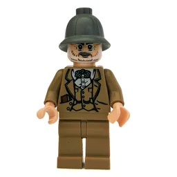 Henry Jones Sr. in Dark Bluish Gray Pith Helmet
