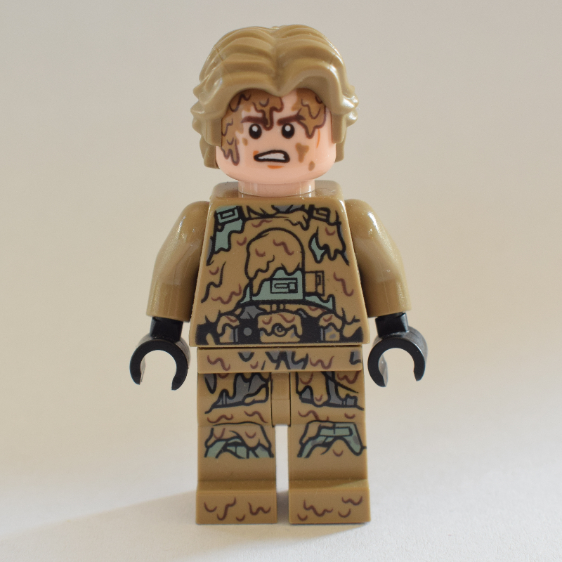 Lego Han Solo, Mudtrooper Outfit, Dark Tan