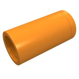 Technic Pin Connector Round [No Slot] / Orange