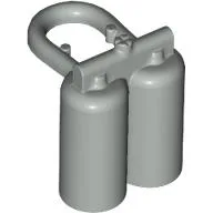 Minifig Neckwear Airtanks / Light Gray