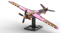 Dieselpunk Race Plane